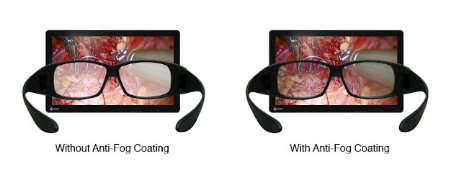 lunette 3D antibuée écran bloc opératoire eizo curator ex3220