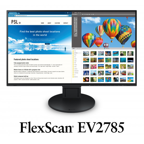 Ecran Eizo FlexScan 4K USB Type-C EV2785 - Occasion