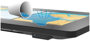 détection de liquide écran maritime tactile eizo duravision mdf4601